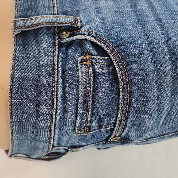 ANN Taylor LOFT Modern Skinny Ankle Crop Jeans Size 26/2 - Picture 5 of 16